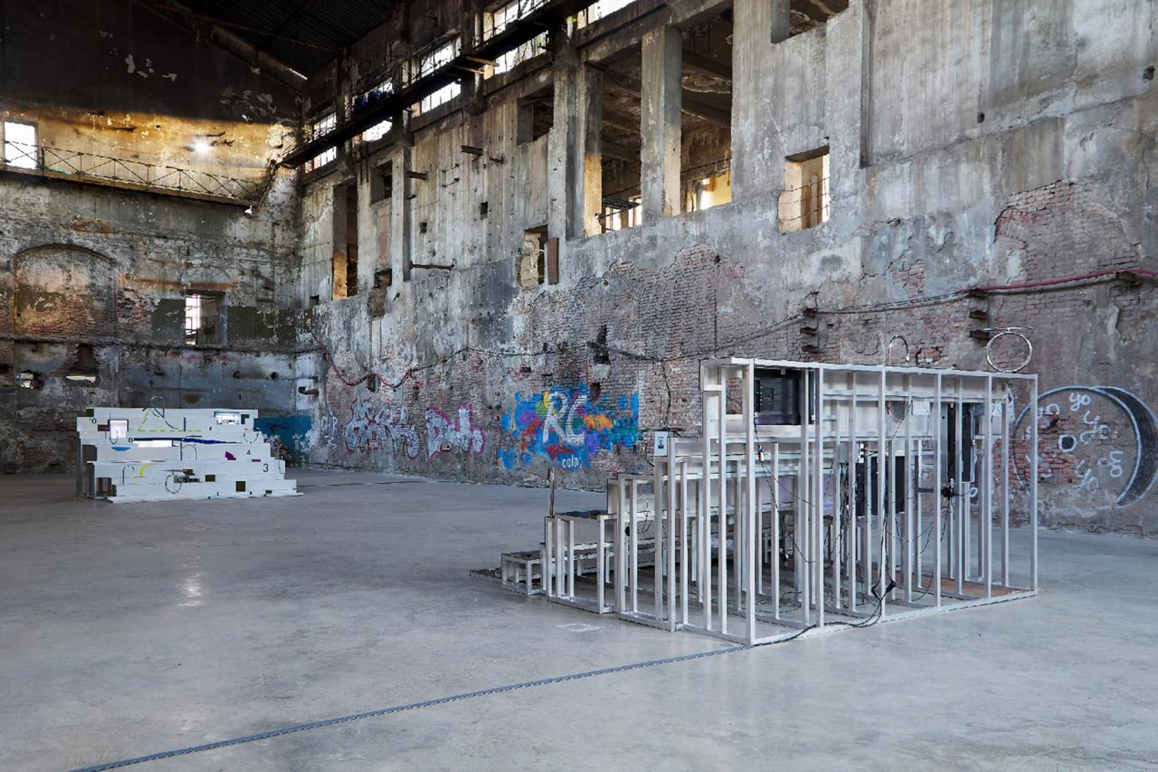 Anna K.E., REARMIRRORVIEW, Simulation is Simulation, is Simulation, is Simulation…, 2019