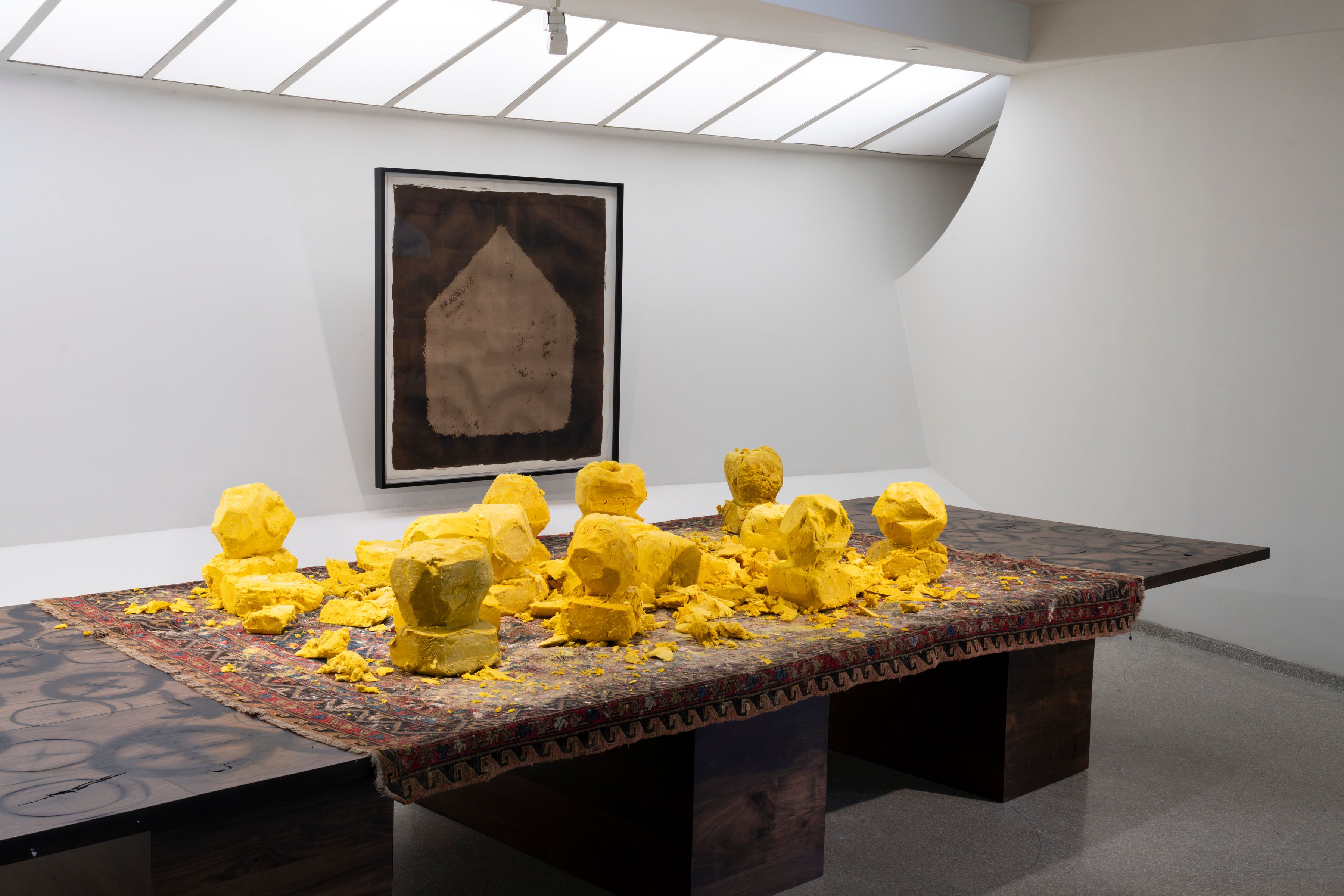 View of “Rashid Johnson: A Poem for Deep Thinkers,” 2025–26, Solomon. Guggenheim Museum, New York