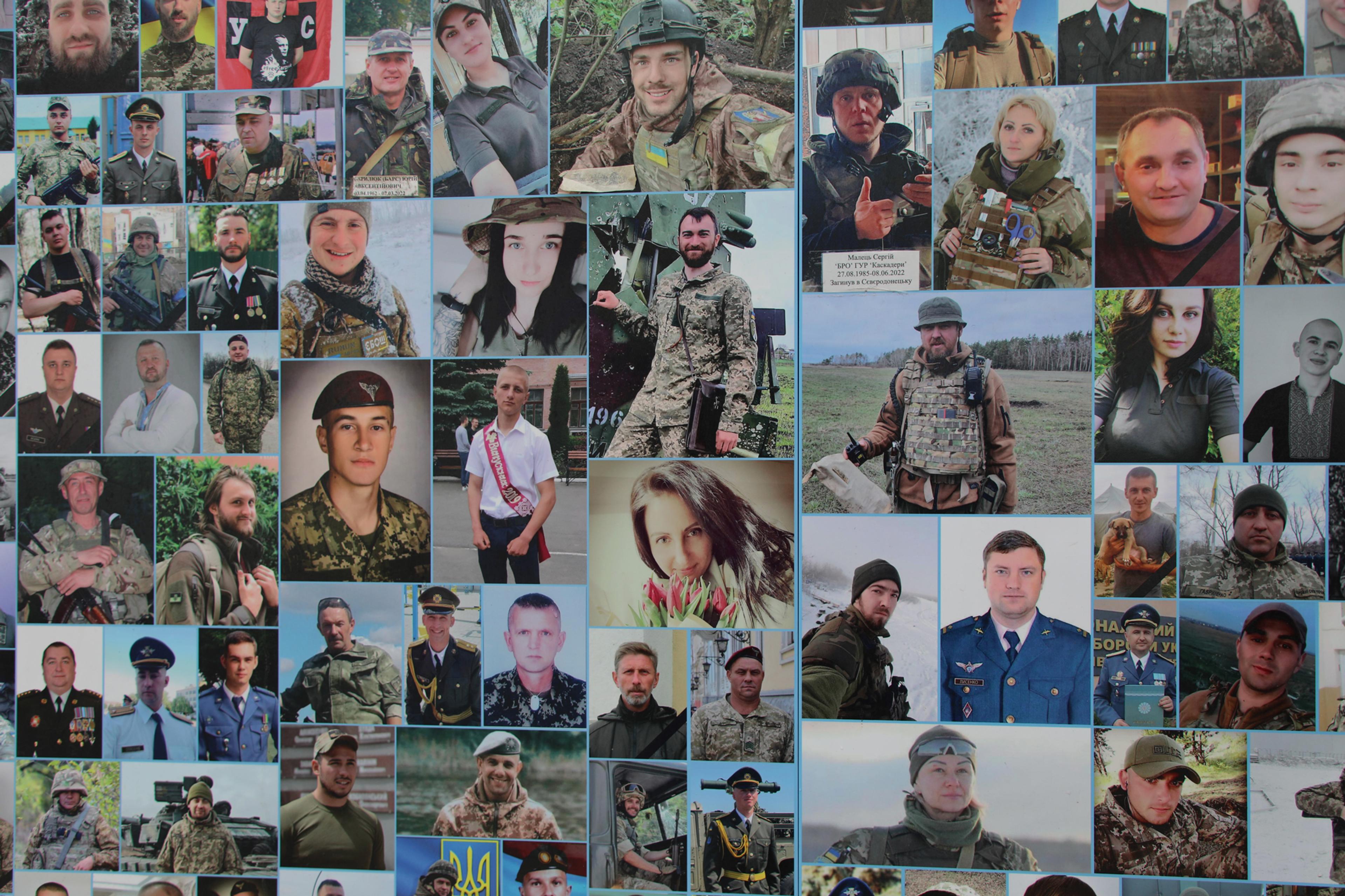 Memorial to victims of war, Kyiv