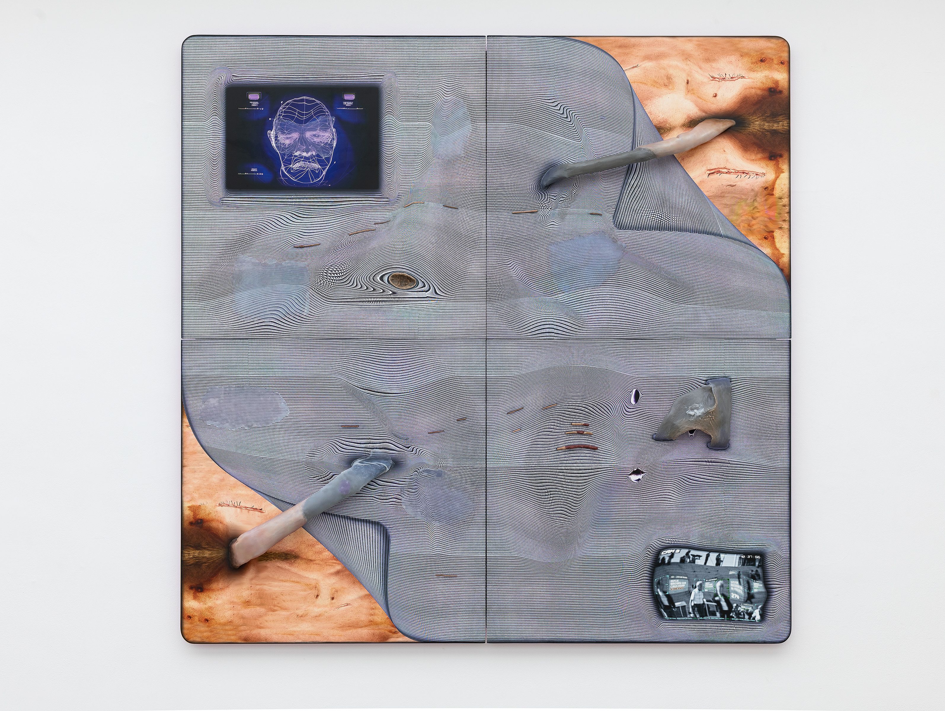 View of “recent work 2023,” Secession, Vienna, 2023