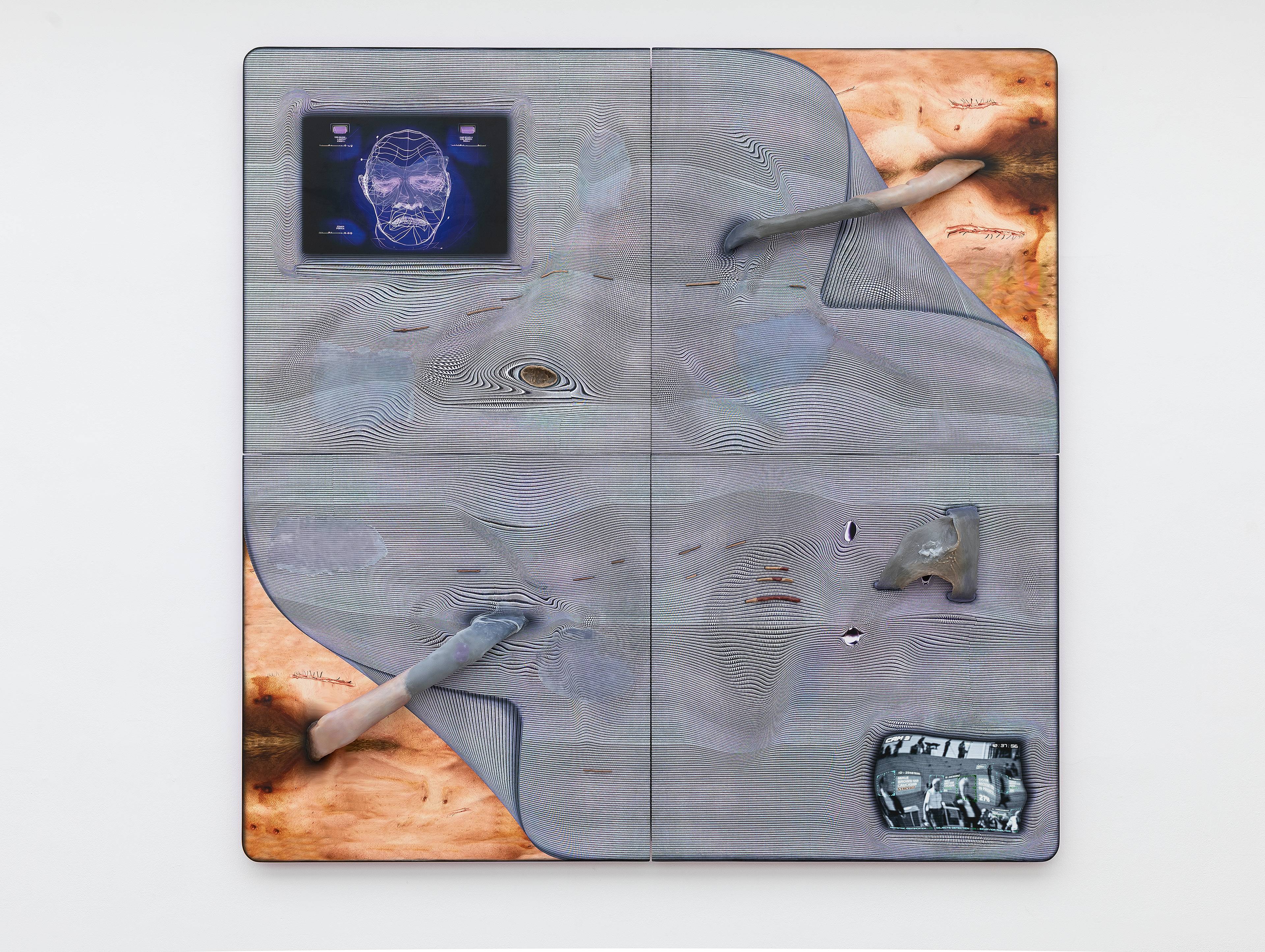 View of “recent work 2023,” Secession, Vienna, 2023