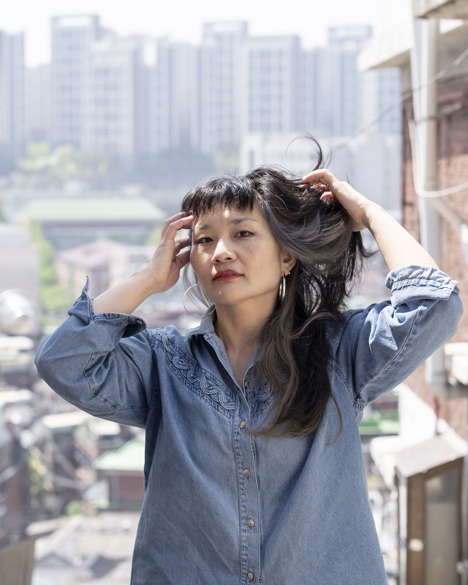 Portrait of okkyung lee. © Eun Chun