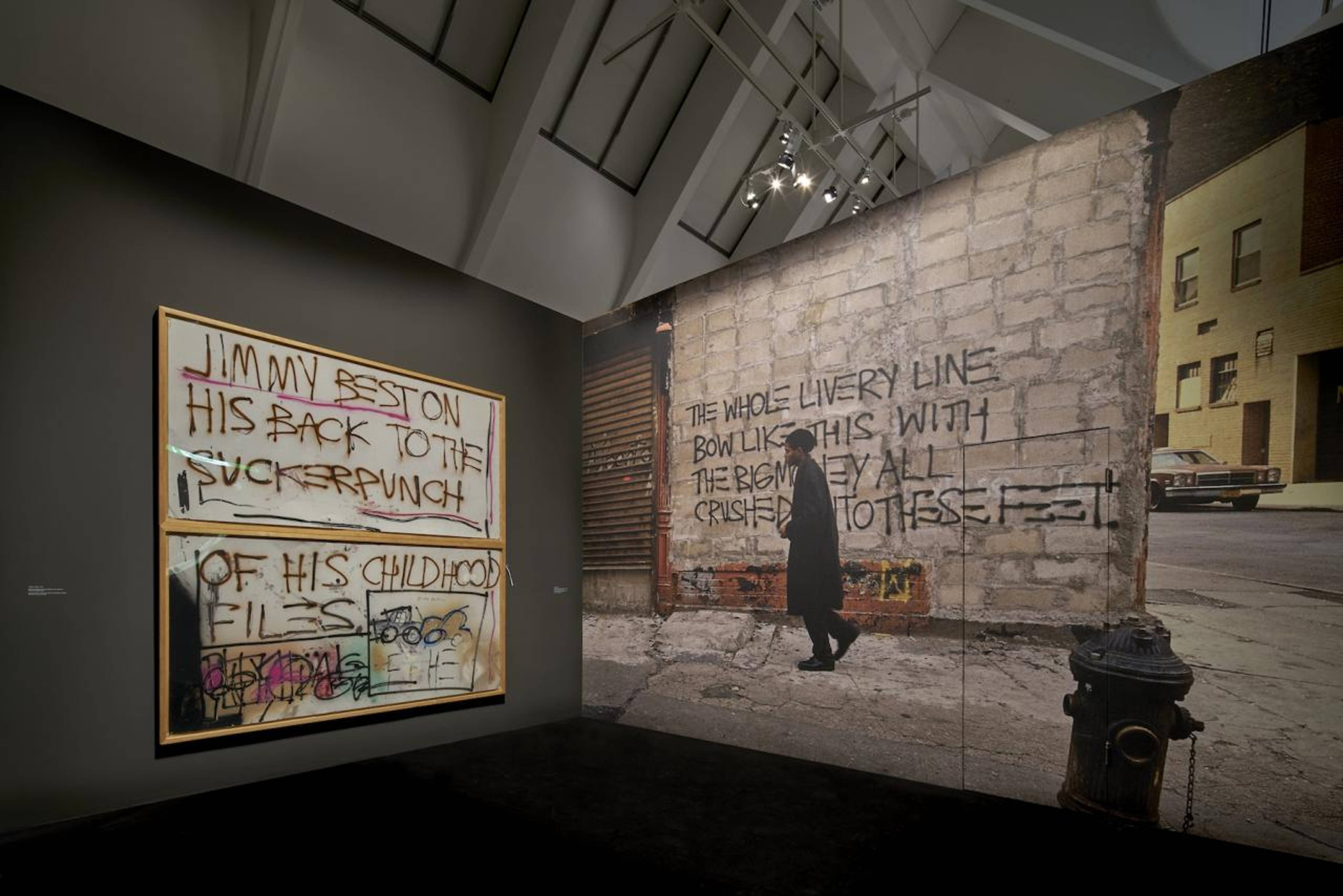 Ausstellungsansicht &copy; Schirn Kunsthalle Frankfurt (2018), Kunstwerke: &copy; VG Bildrecht Wien (2018) &amp; The Estate of Jean-Michel Basquiat, Licensed by Artestar, New York Foto: Norbert Miguletz