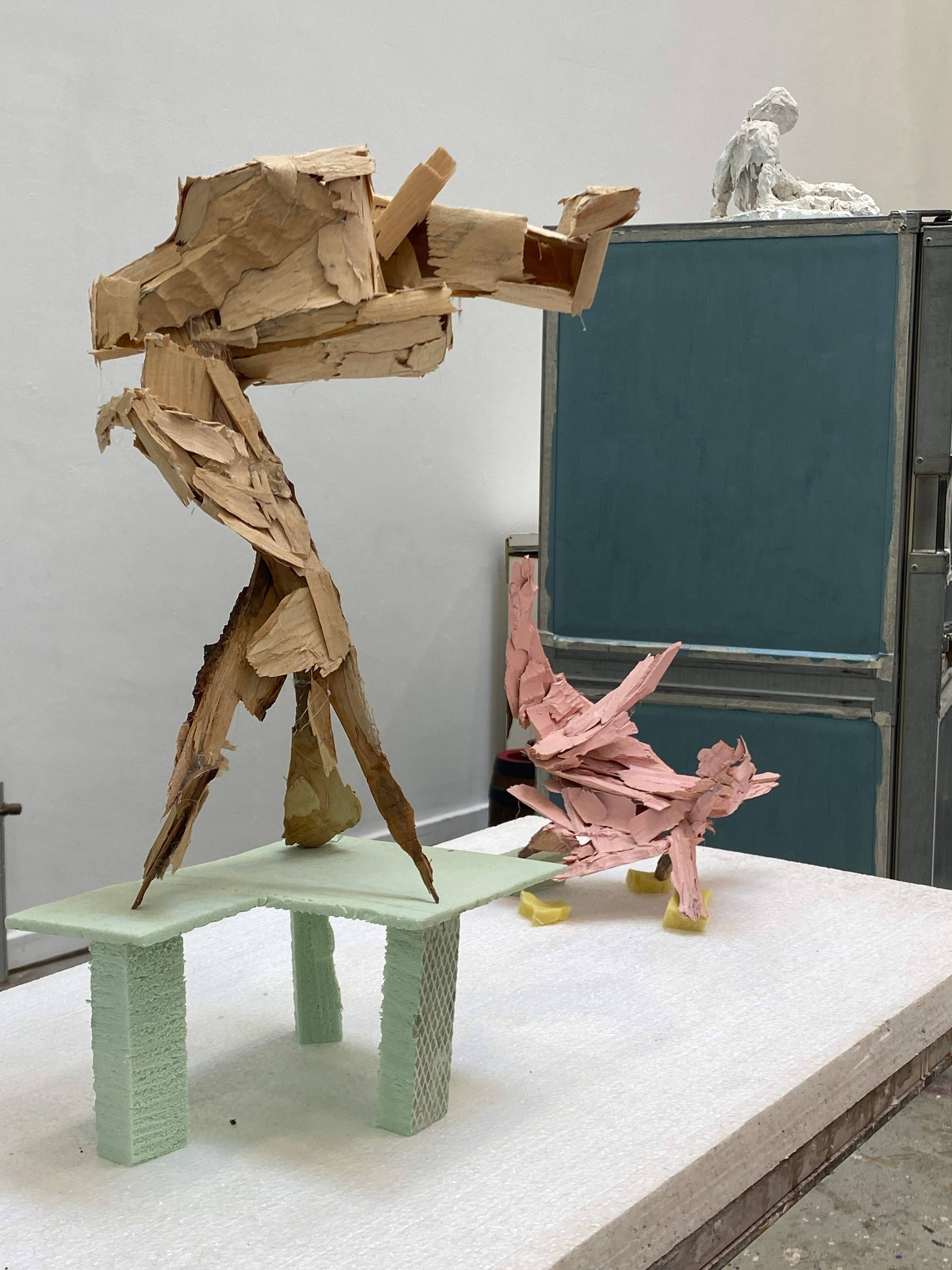View of “Time sensitive” at Studio Vitorelli, Kunstakademie Karlsruhe, 2024