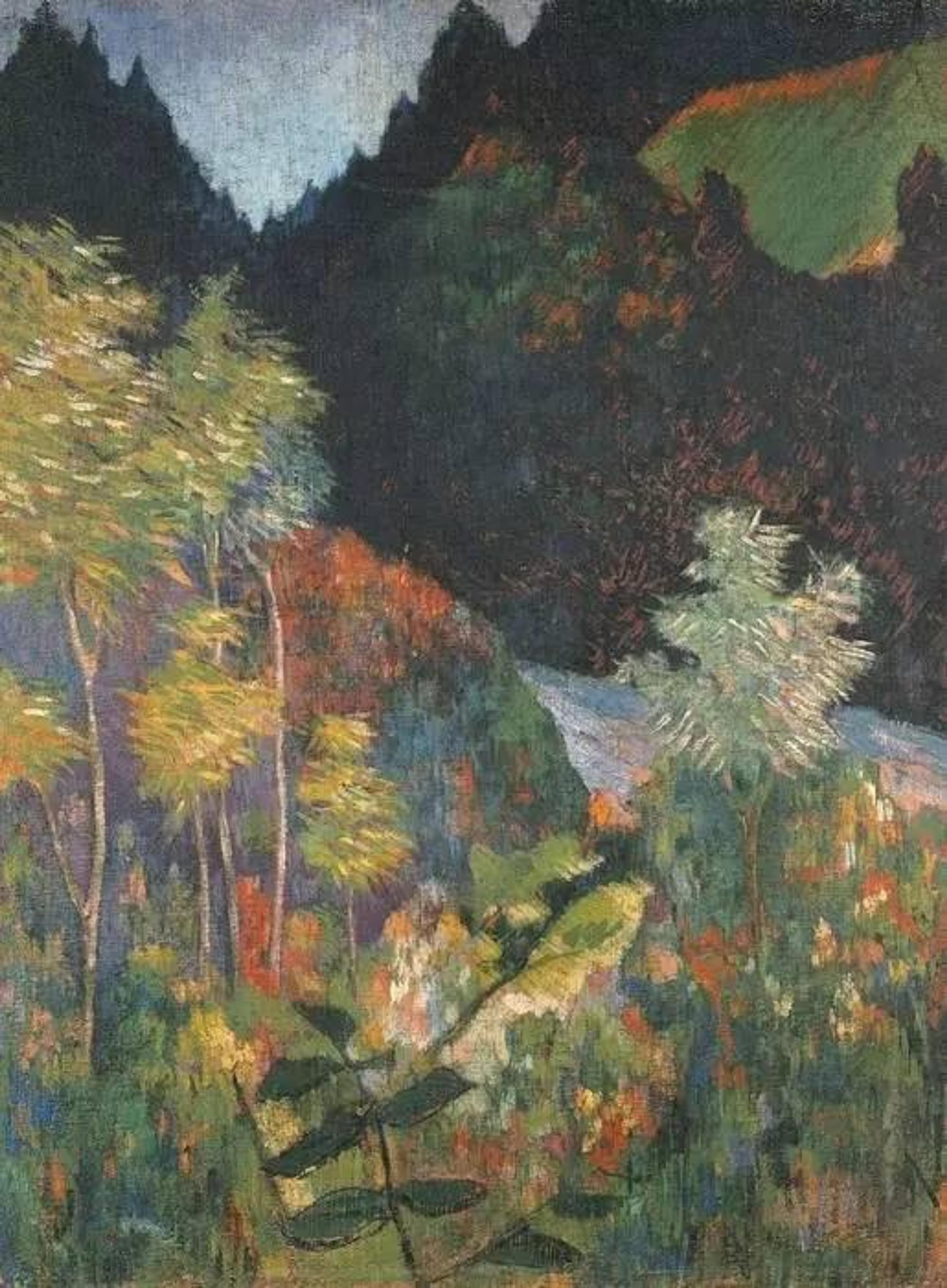 Paul Gauguin, Landscape, n.d. 