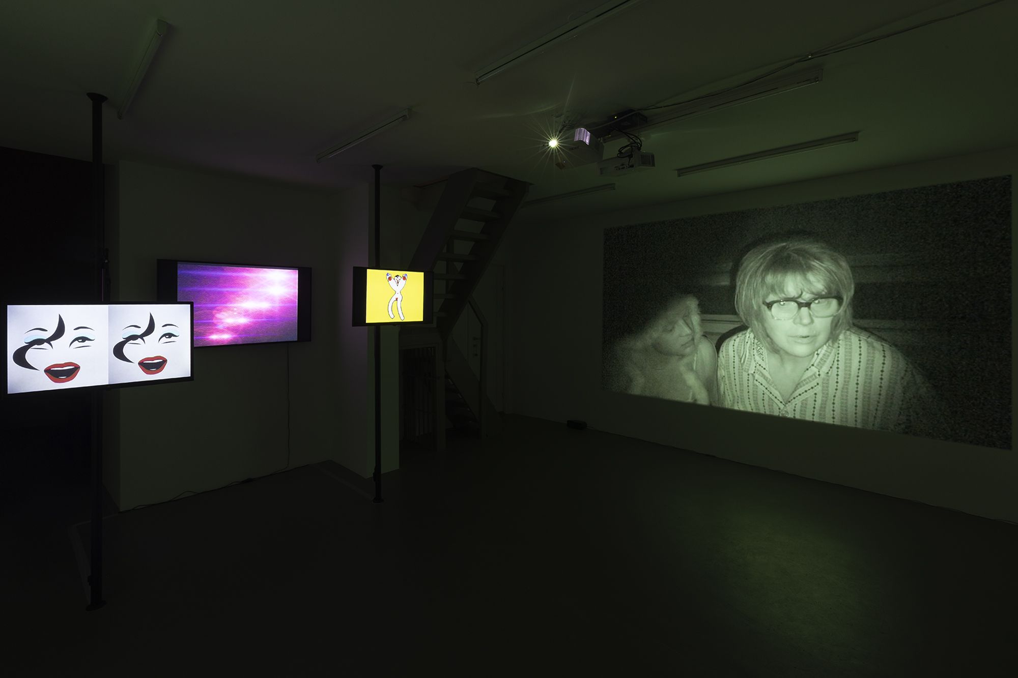 View of “The Depressiva Revolutions,” EXILE, Vienna, 2025