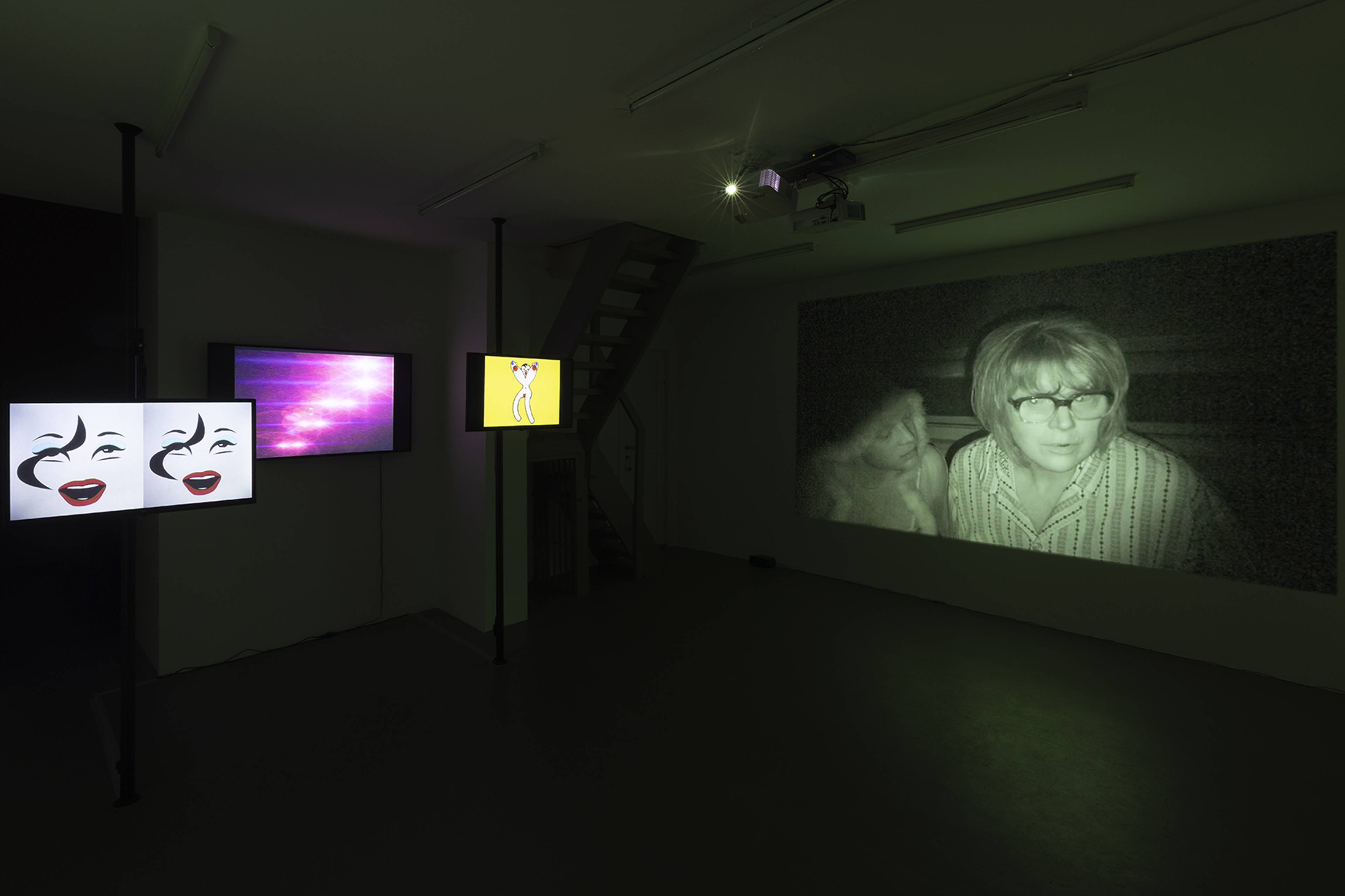 View of “The Depressiva Revolutions,” EXILE, Vienna, 2025