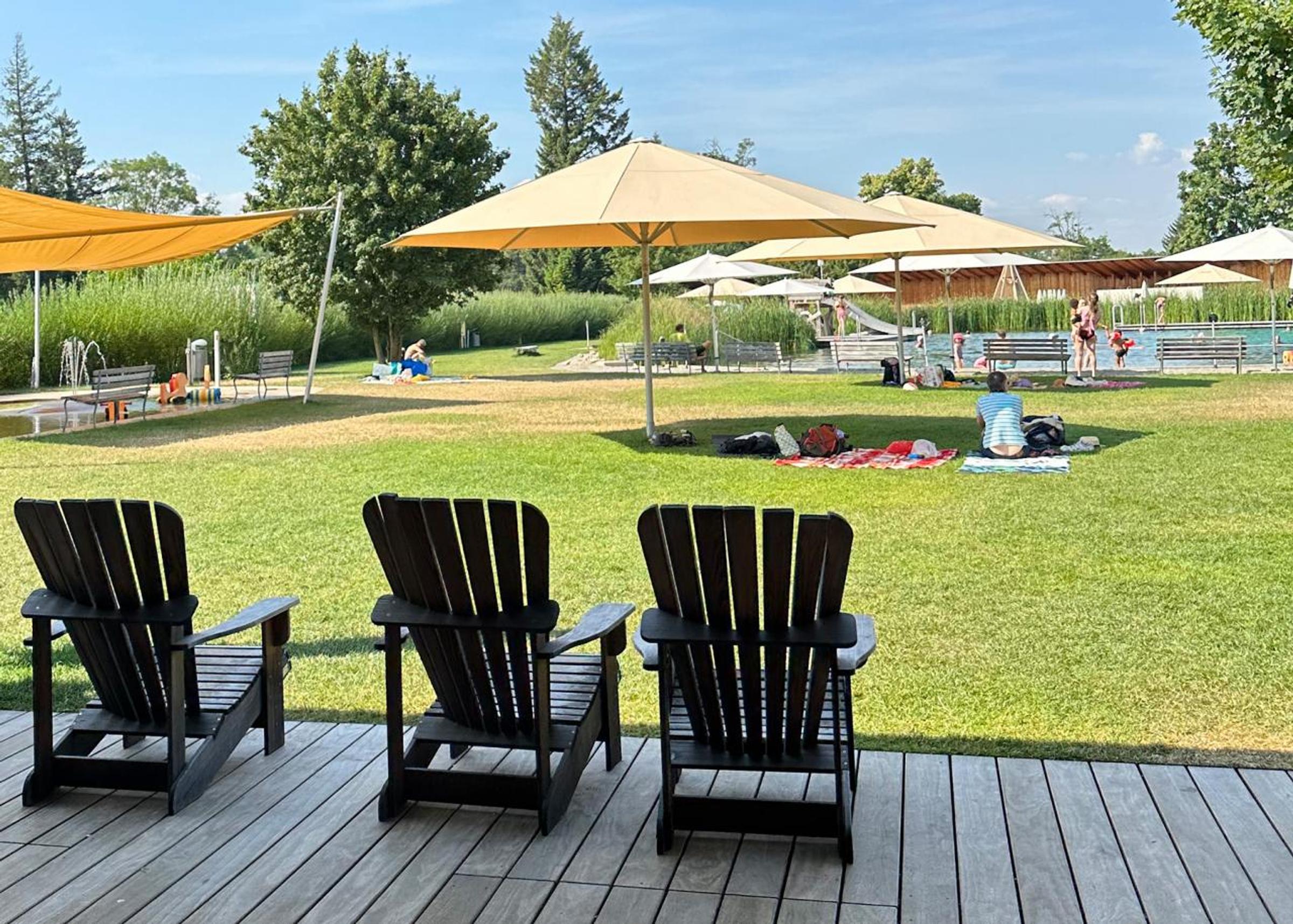 The Naturbad &ndash; a public pool, believe it or not.