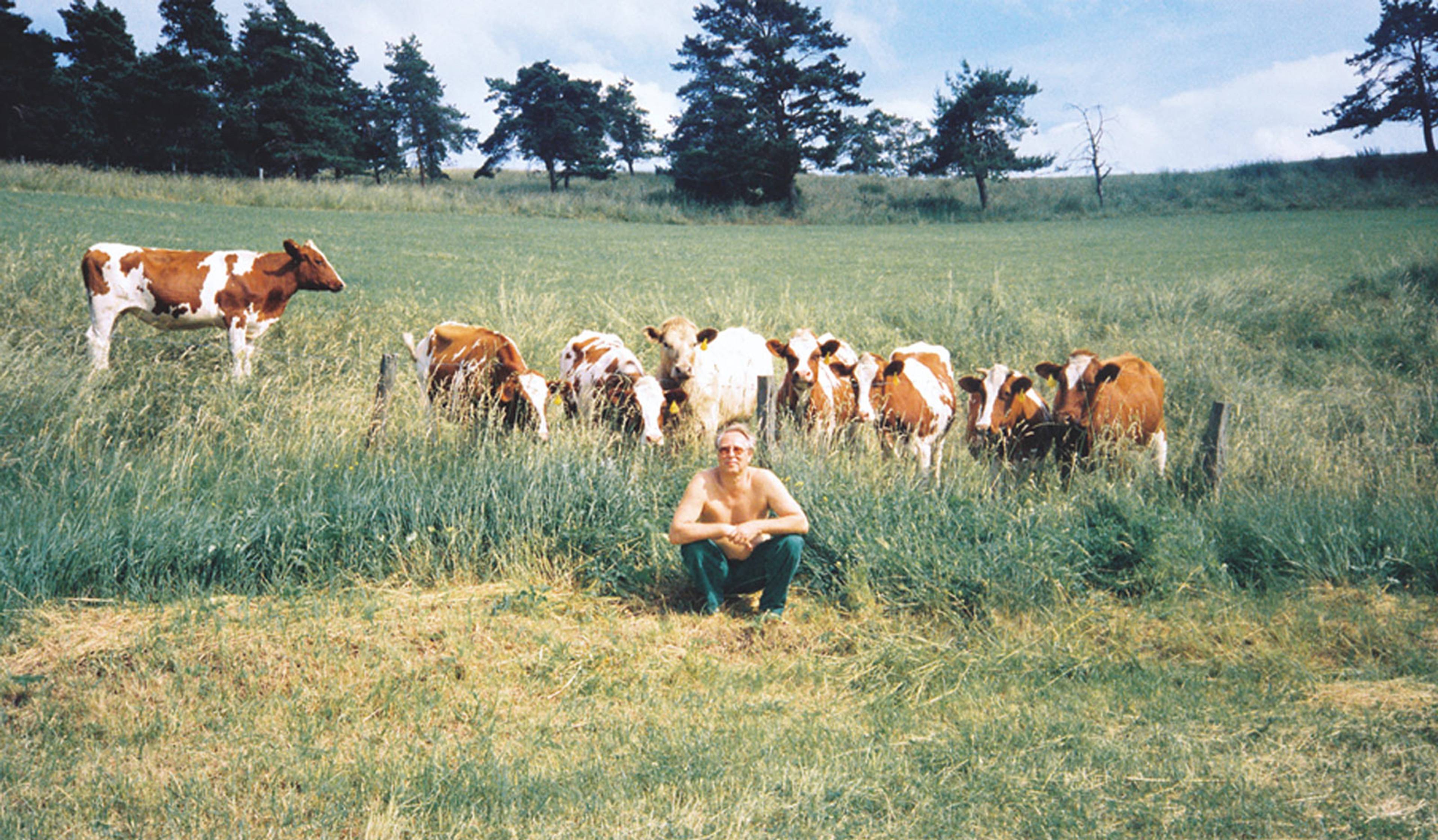 Sigmar Polke in the Eifel Mountains of West Germany, 1993