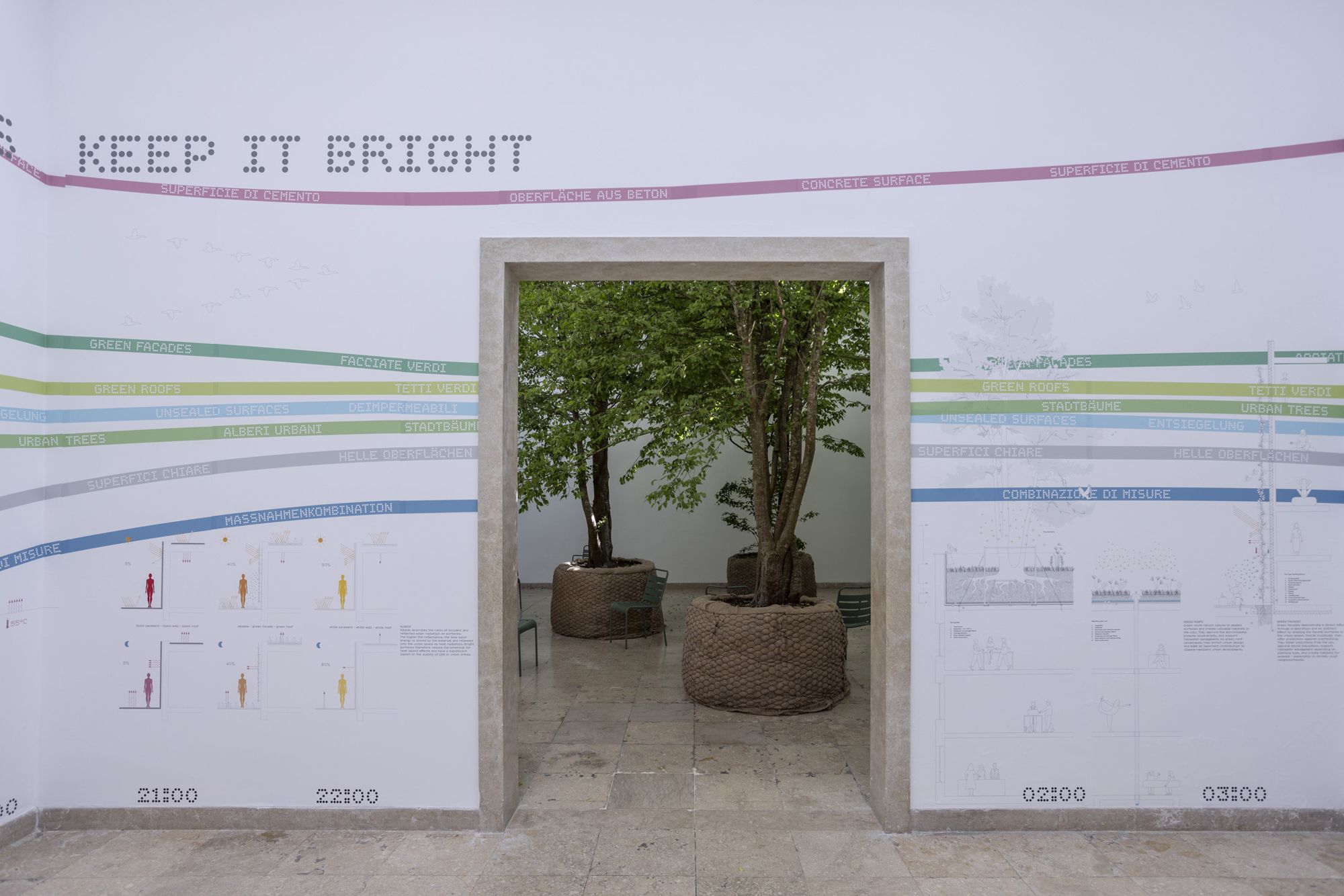 View of “STRESSTEST,” Pavilion of GERMANY