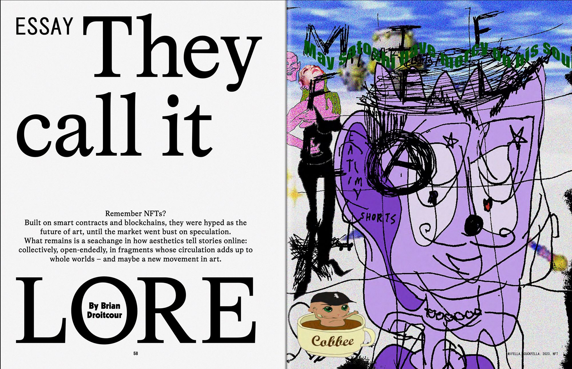 Spike #87 – Essay – Droitcour