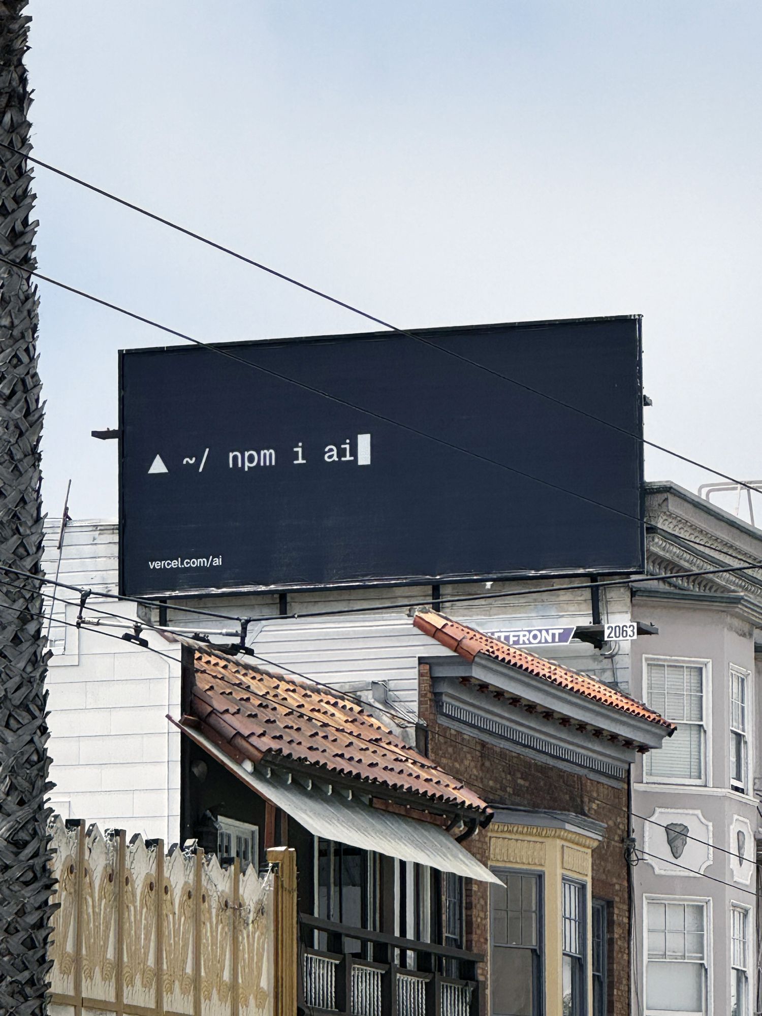 SF Billboard: vercel.ai