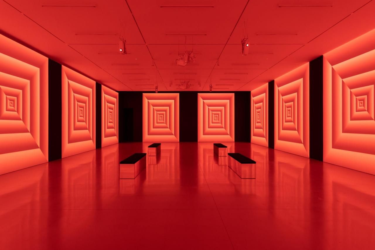 View of Rafaël Rozendaal, “Permanent Distraction,” Gallery, Sheffield, 2021