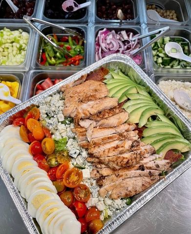 Kamuela Cobb Tray from Aloha Salads catering