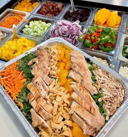 Mandarin Ginger Tray from Aloha Salads catering