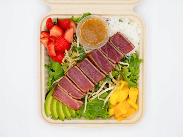 Ono Island Ahi salad at Aloha Salads