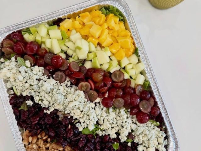 Aloha Passion Tray from Aloha Salads catering