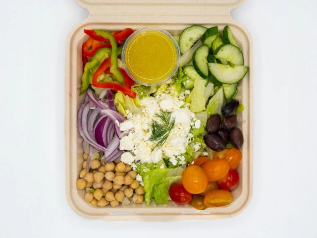 Aloha Mediterranean salad at Aloha Salads Aloha Mediterranean salad at Aloha Salads