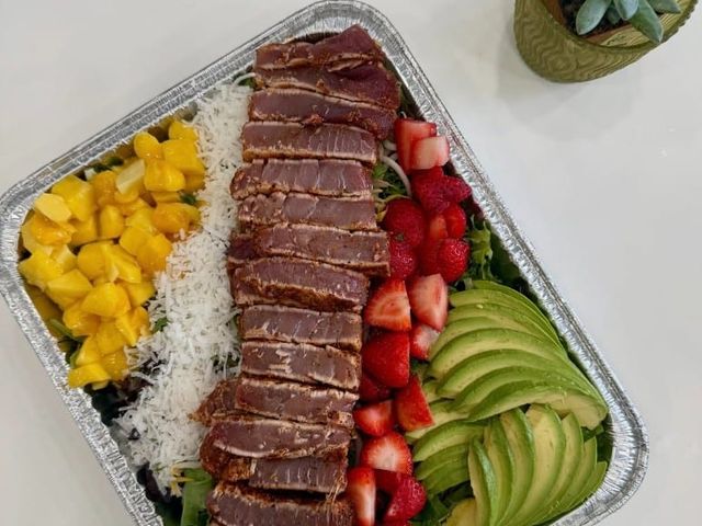 Ono Island Ahi Tray from Aloha Salads catering