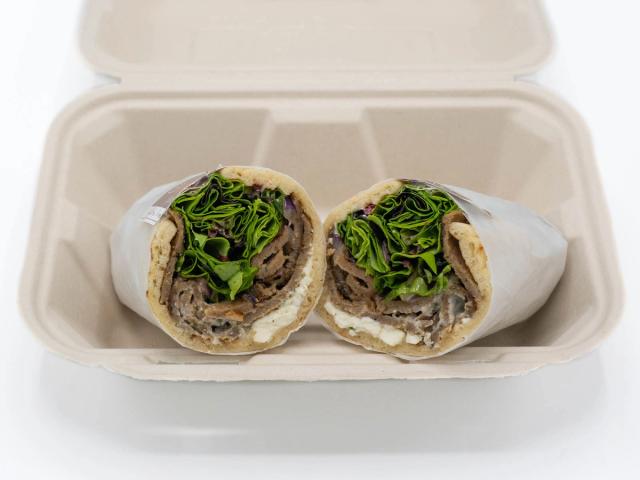 Aloha Gyro Wrap at Aloha Salads