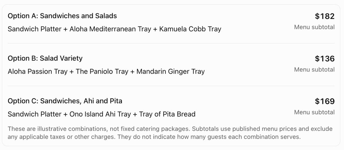 Planning a Holiday Office Party on Oahu? Food Ideas for Your Team