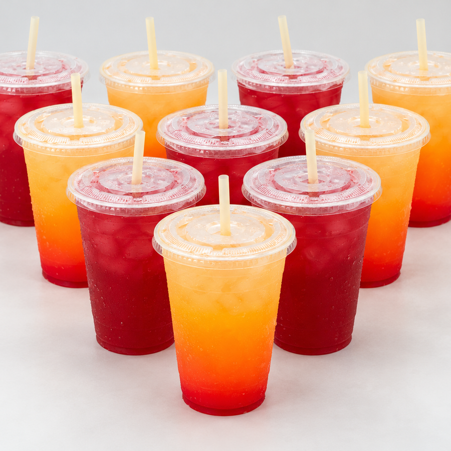 Refreshing drinks at Aloha Salads Refreshing drinks at Aloha Salads