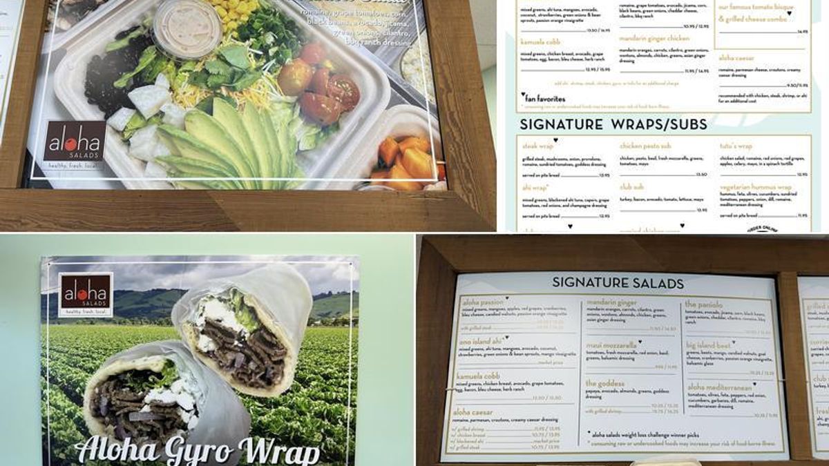 Looking for Lunch in Kailua? Explore Fresh Salads, Wraps, and Sandwiches