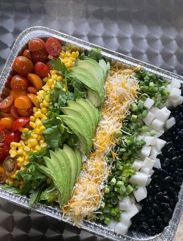 The Paniolo Tray from Aloha Salads catering
