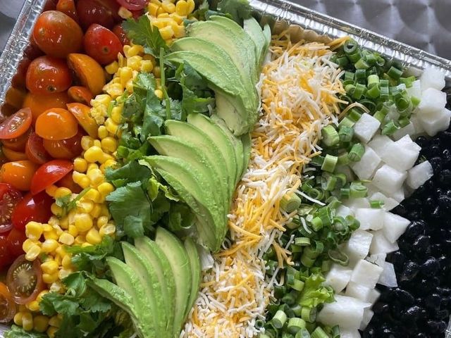 The Paniolo Tray from Aloha Salads catering