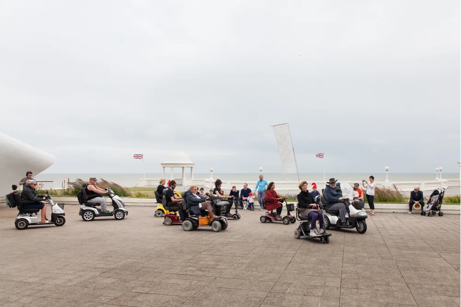 Slow Races (2014) by Claudia Kappenberg at De La Warr Pavilion