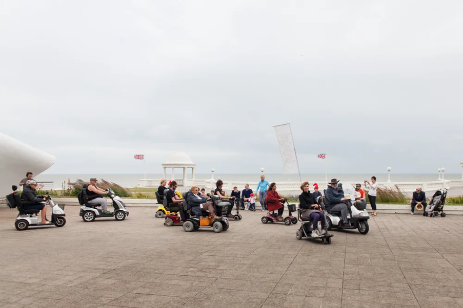Slow Races (2014) by Claudia Kappenberg at De La Warr Pavilion