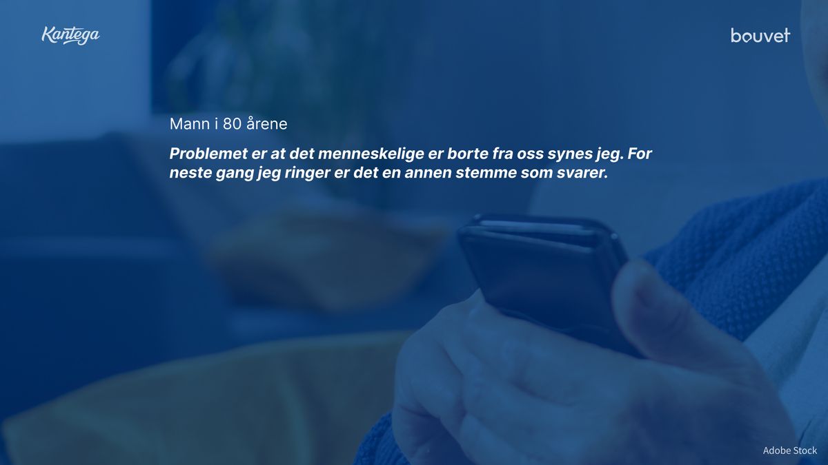 SItat fra mann i 80-årene