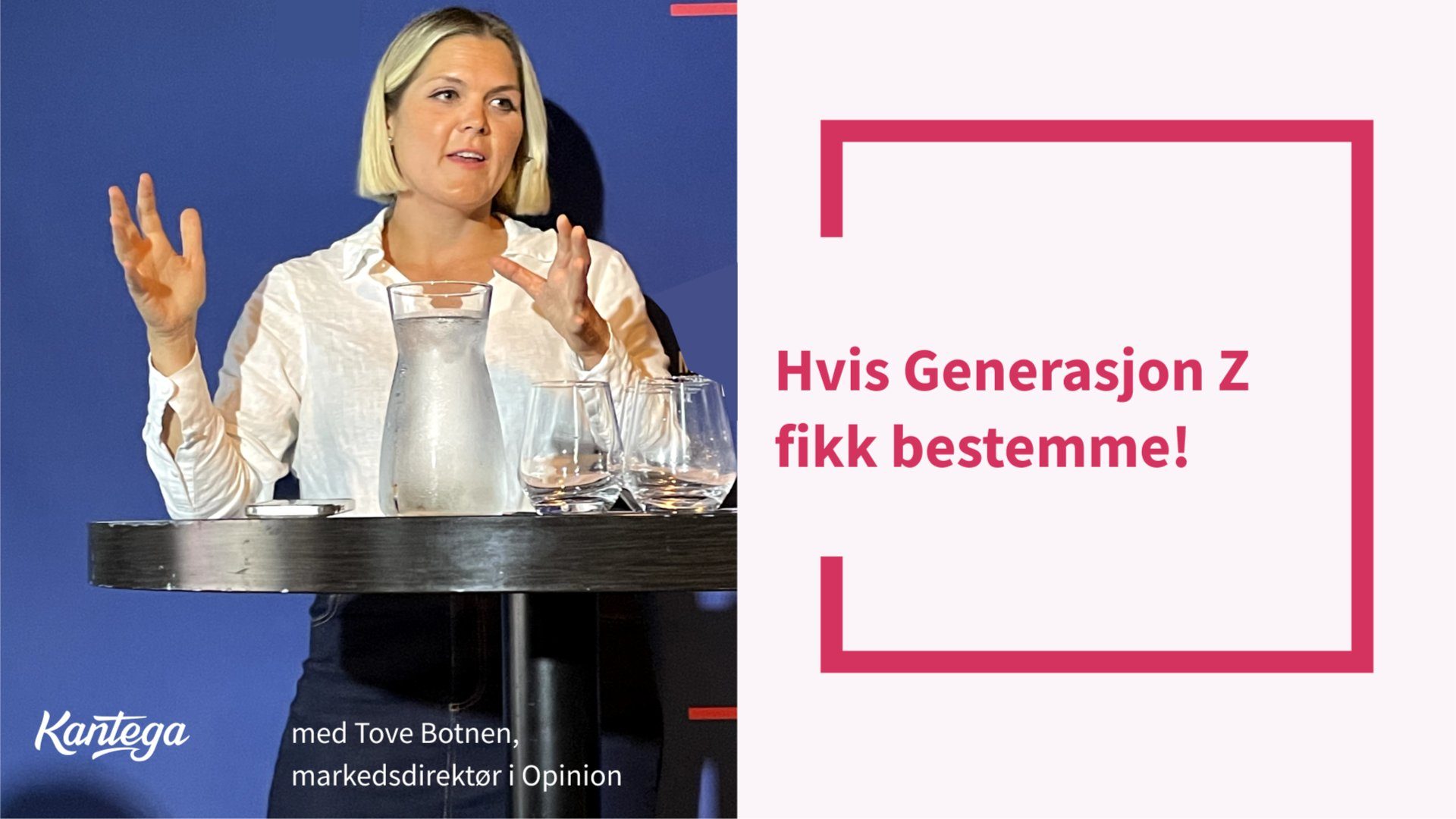 Banner for «Hvis Generasjon Z fikk bestemme!»