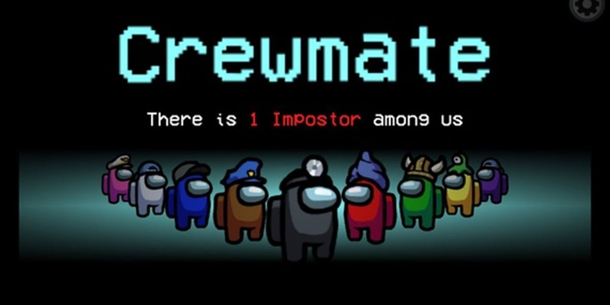 Coverbilde av spillet Among us.