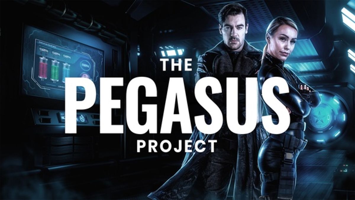 Coverbilde av spillet The Pegasus Project.