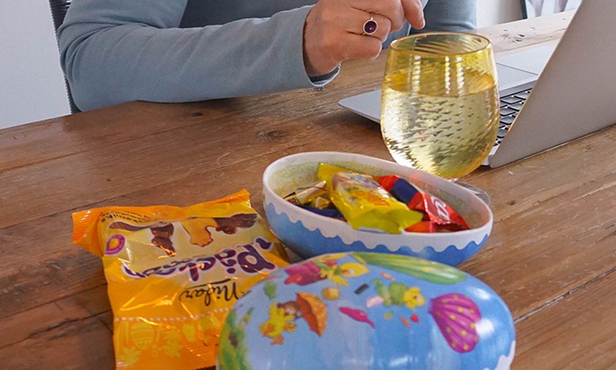 Marit sitt påskegodt