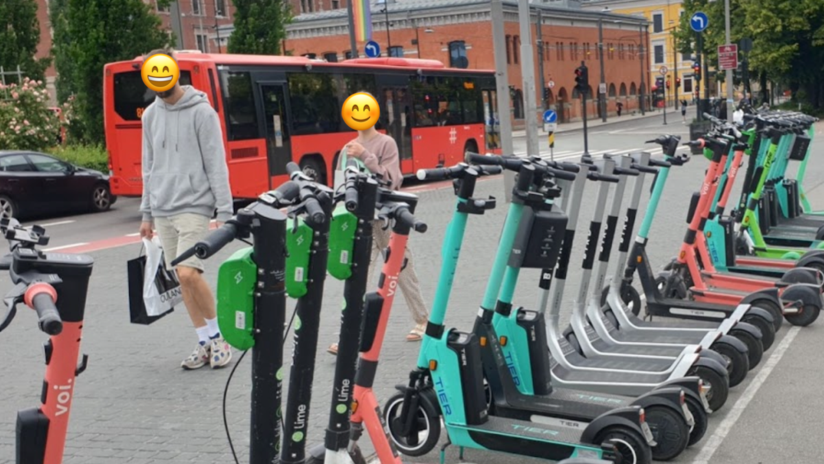 El-sparkesykler i Oslo sentrum