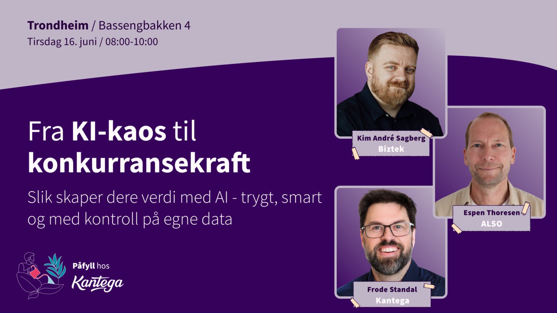 Banner for «Fra KI-kaos til konkurransekraft»