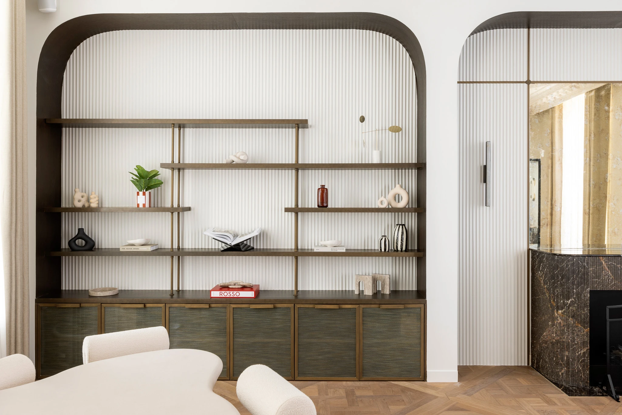 Apartment Paris living room design luxury