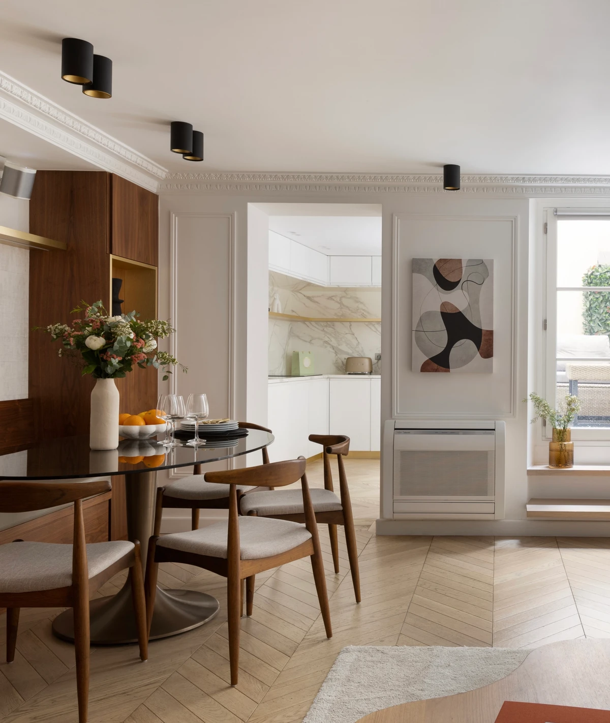 Photo living room luxury rentals Paris