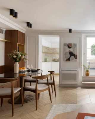Photo living room luxury rentals Paris