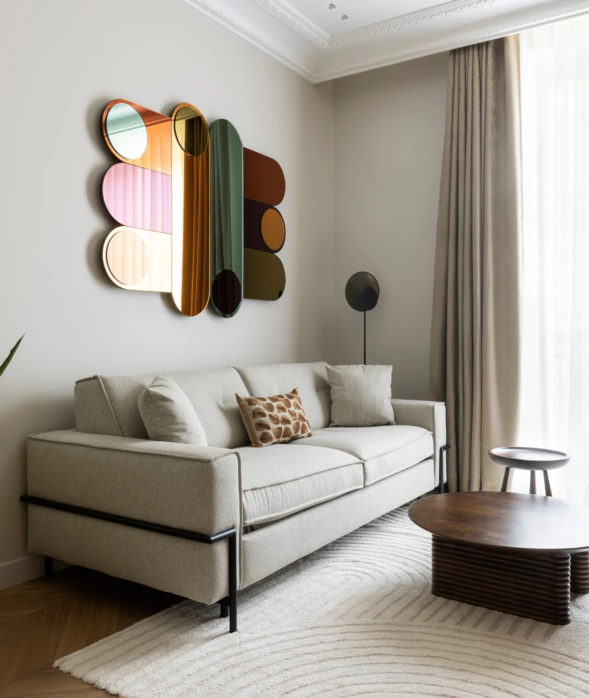 Photo living room luxury rentals Paris