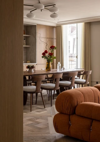 Photo living room luxury rentals Paris