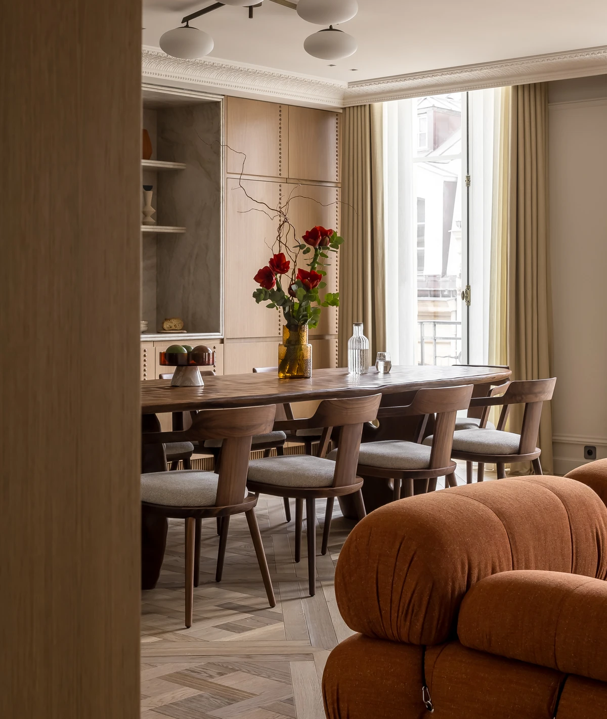 Photo living room luxury rentals Paris
