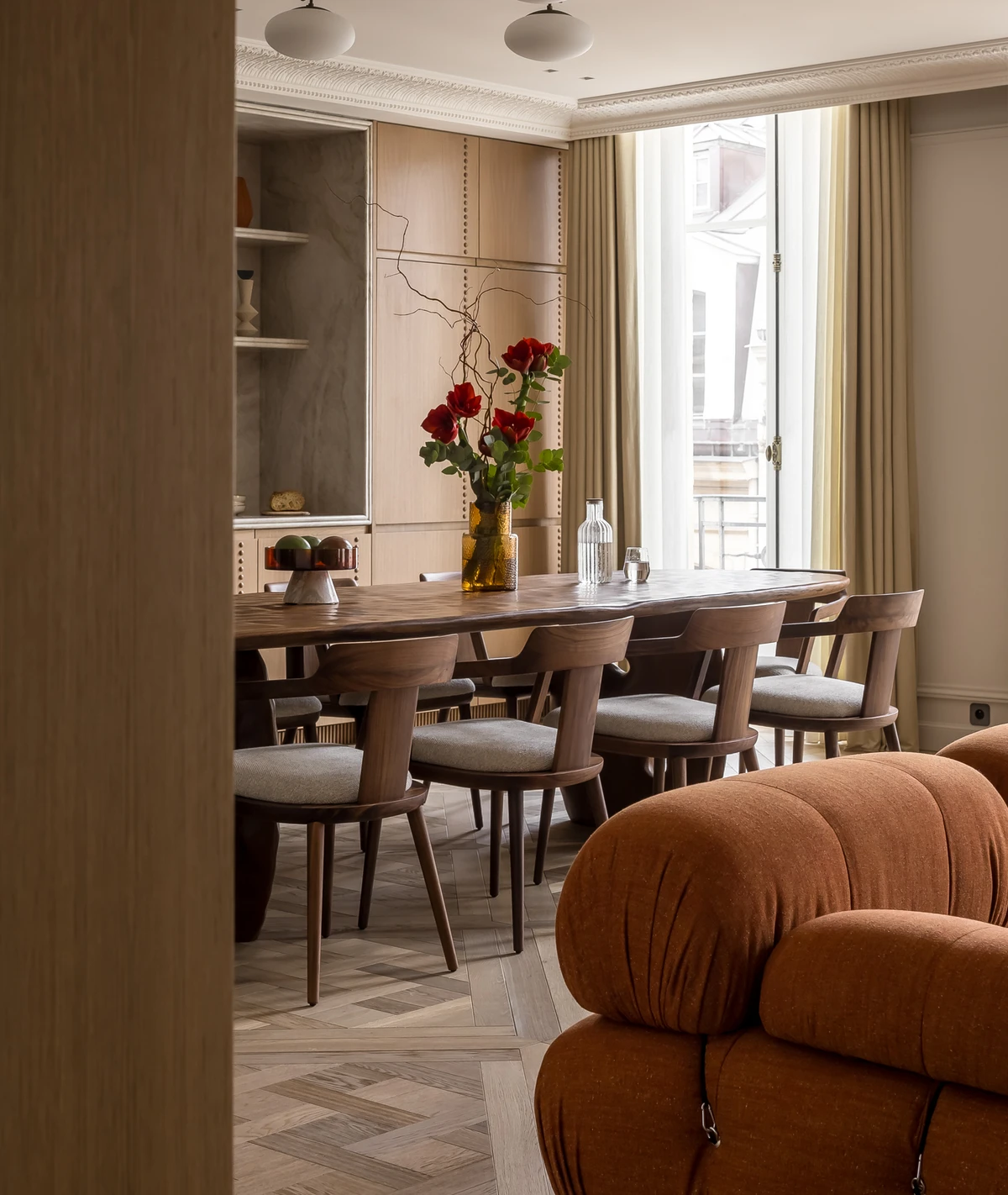 Photo living room luxury rentals Paris