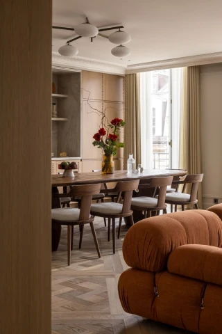 Photo living room luxury rentals Paris