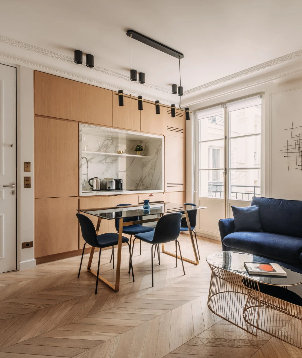 Photo living room luxury rentals Paris