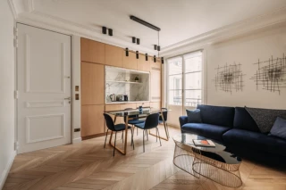 Photo living room luxury rentals Paris