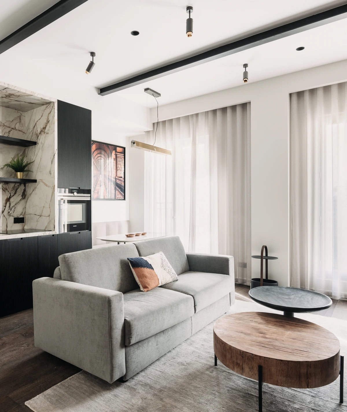 Photo living room luxury rentals Paris