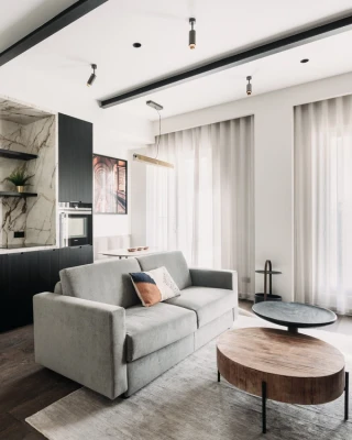 Photo living room luxury rentals Paris